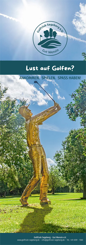 Bild der Referenz: Golfclub Segeberg e.V. - Beachflags